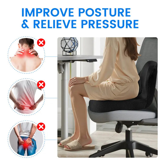 Nuvena™ Cushion - Ergonomic Seat Pillow